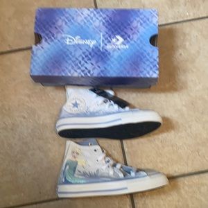NWT Girls Size 12 Converse Hightop Frozen II